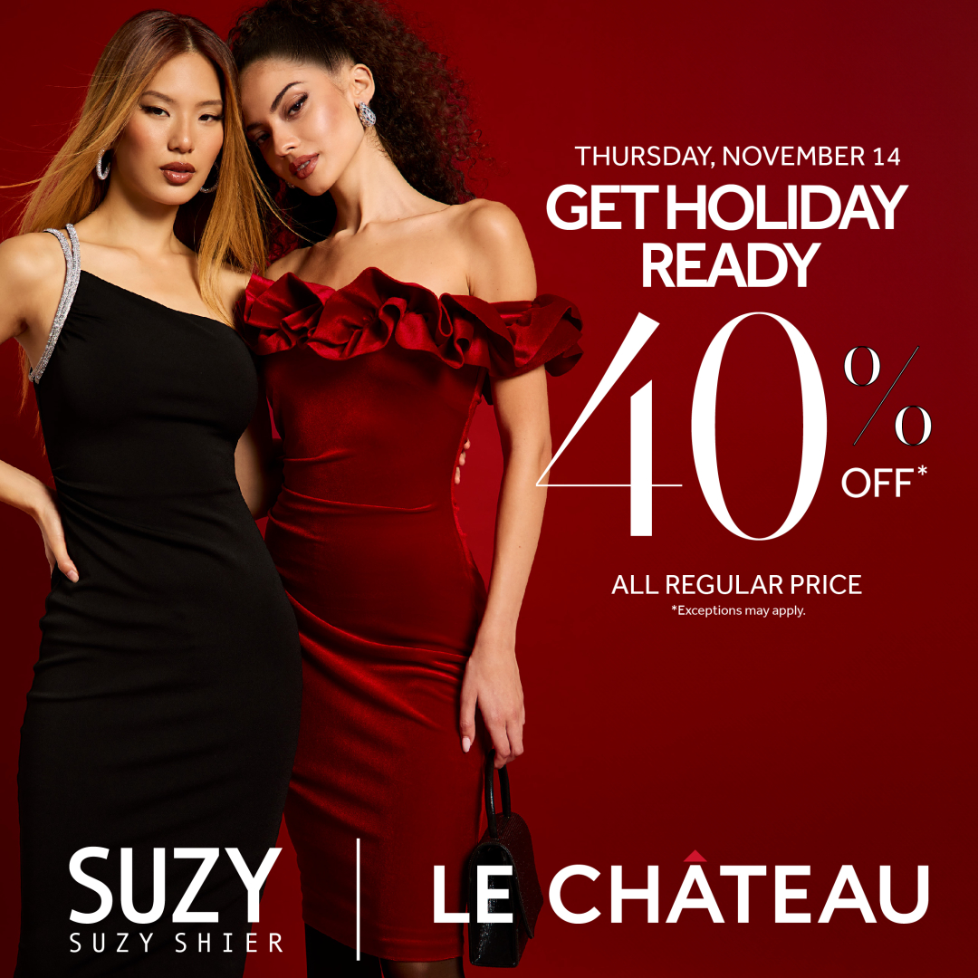 Suzy Shier Le Chateau Belleville Quinte Mall